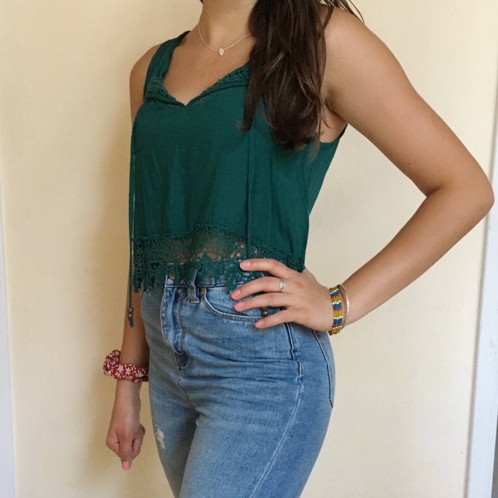 Forest Green Summer Tank